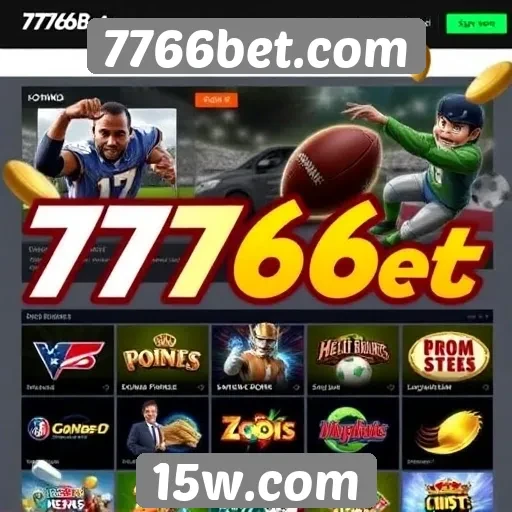 Oferta de jogos em 7766bet.com e suas categorias