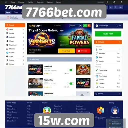 Facilidade de uso da interface do 7766bet